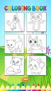 Cats Coloring Book - Activities for Kids screenshot #5 for iPhone