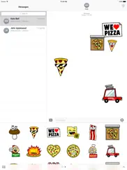 i love pizza sticker pack айпад изображения 2