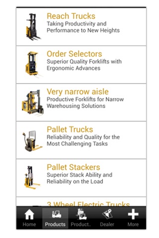 Yale Lift Trucks North America screenshot 3