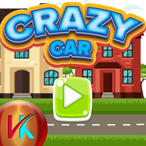Speedy Crazy Jumping Car Kids Game Icon