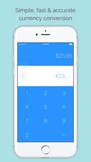 currency converter pro with geo-based conversion iphone screenshot 1