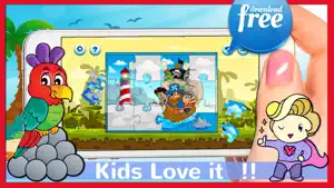 Pirate & Friend Jigsaw Puzzles For Kids & Toddlers screenshot #5 for iPhone