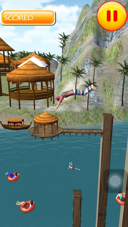 Flip Swim Diving : Cliff Jumping screenshot-4
