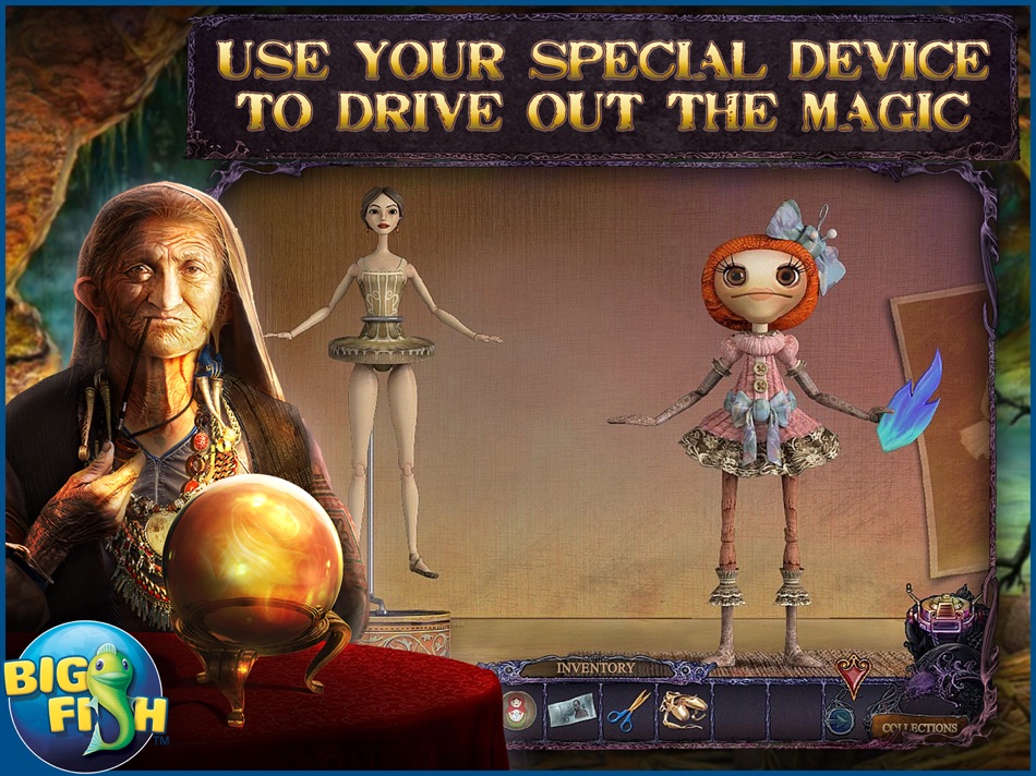 #3. Secrets of the Dark: The Flower of Shadow (iOS) 由: Big Fish Games, Inc