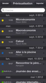 xcalendar iPhone Captures Décran 4