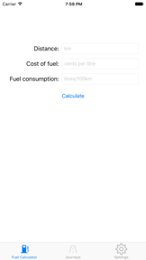 Fuel Calculator screenshot