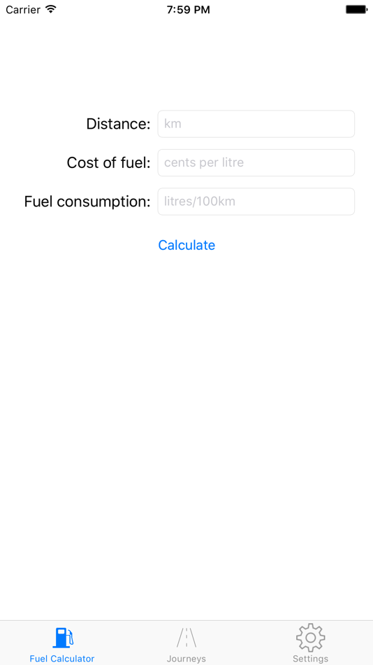 #1. Fuel Calculator (iOS) 由: George Richardson