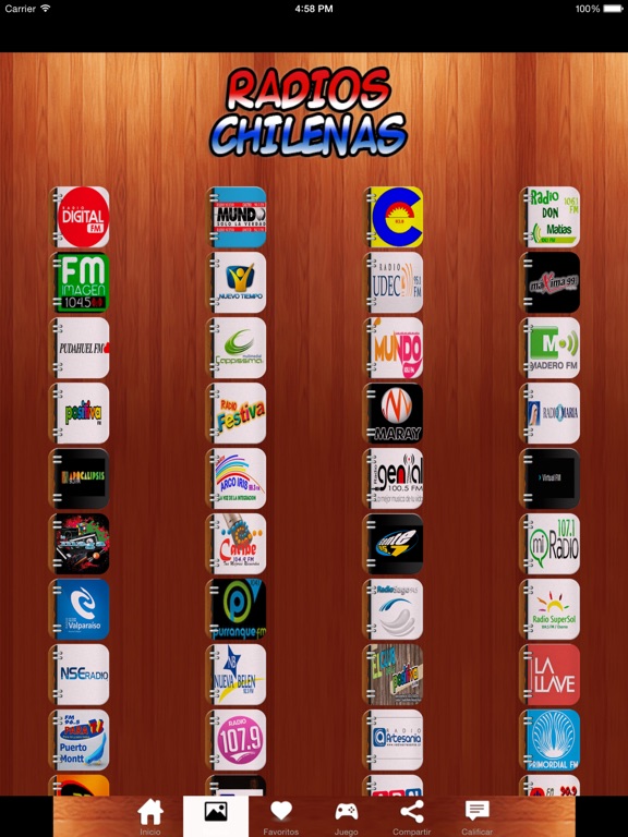 Screenshot #5 pour Radios de Chile Gratis Online Gratis Radio Chilena