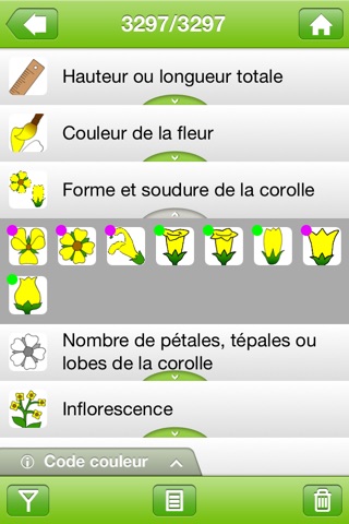 Flora Helvetica Light français screenshot 4