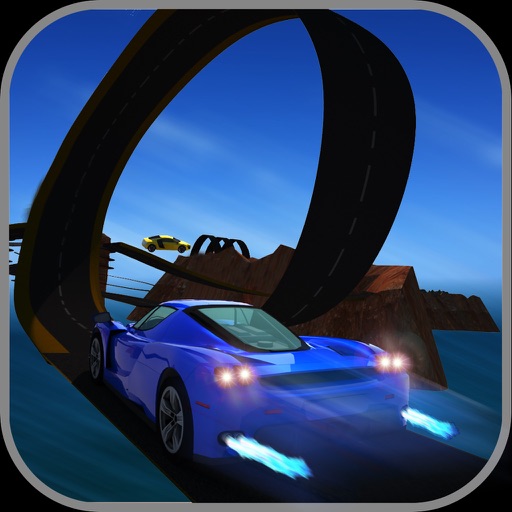 Racing Car Stunts 3D Icon