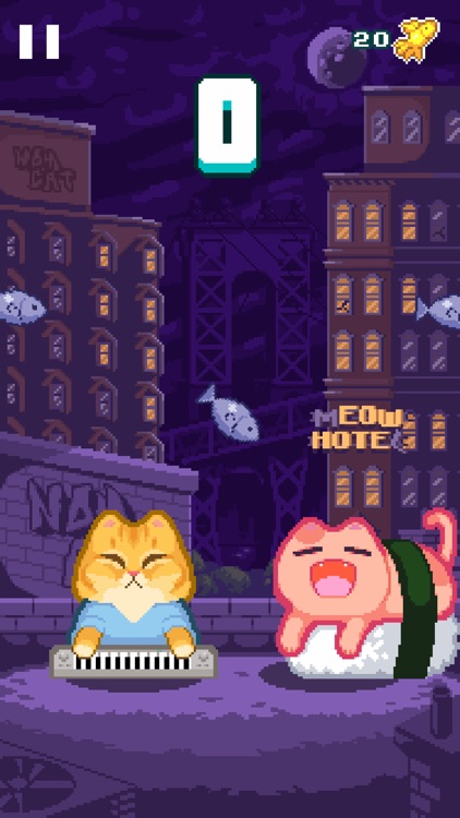 Nom Cat - Endless feeding frenzy arcade game screenshot-3