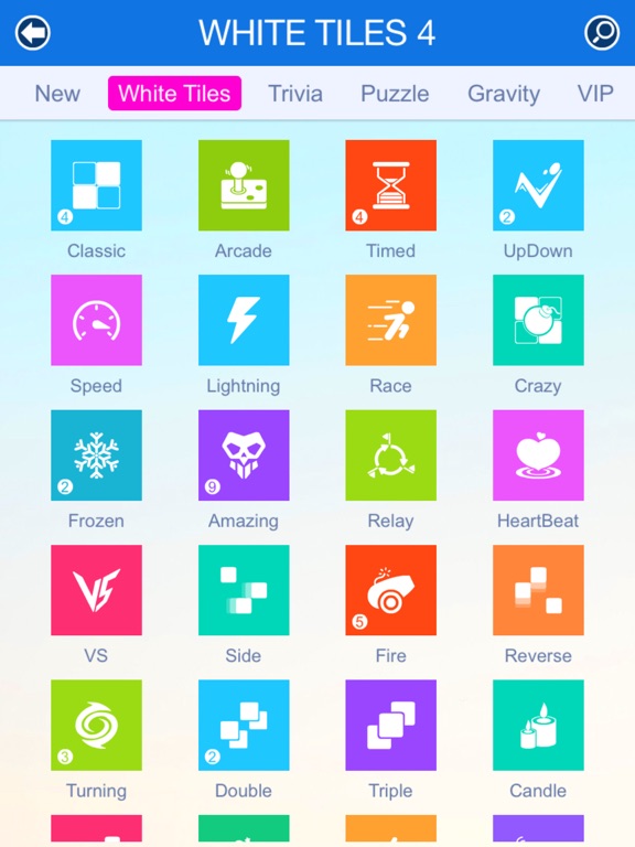 Screenshot #6 pour White Tiles 4 Pro : Piano Master  (All games in 1)