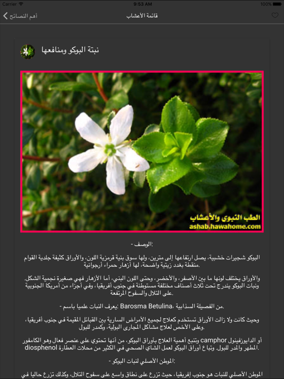 Screenshot #5 pour فوائد الأعشاب الطبيعية
