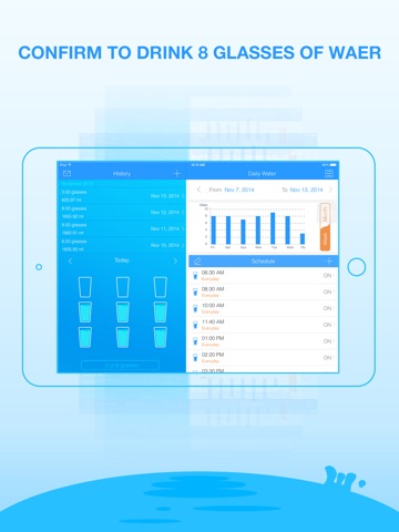 Daily Water for iPad screenshot 2