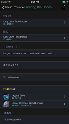 Pocket Wiki for WoW screenshot 3