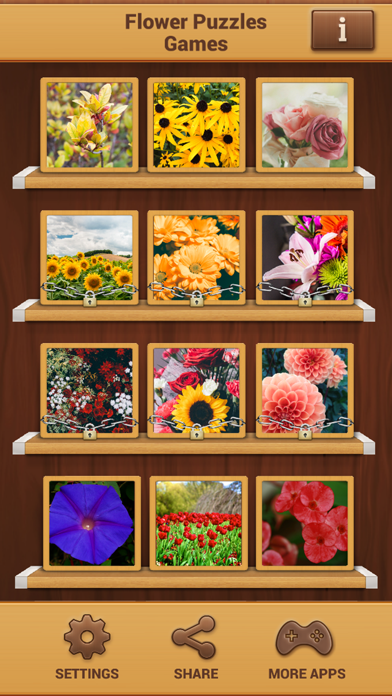 Screenshot #1 pour Fleurs Puzzle - Puzzles de Logique Amusant