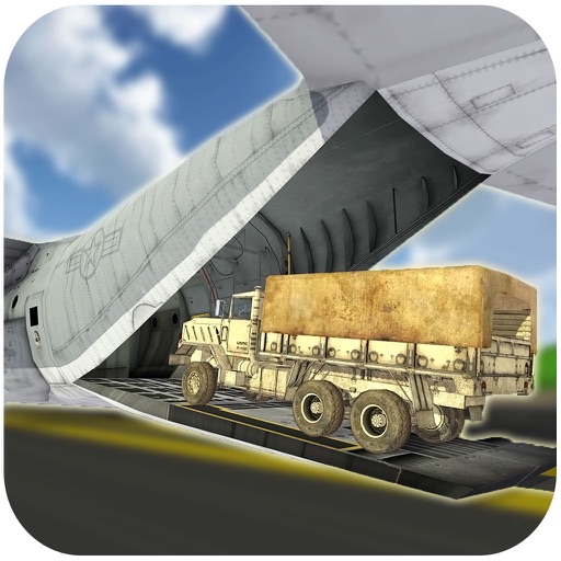 Army Airplane Flight Cargo Transport Truck Driver icon