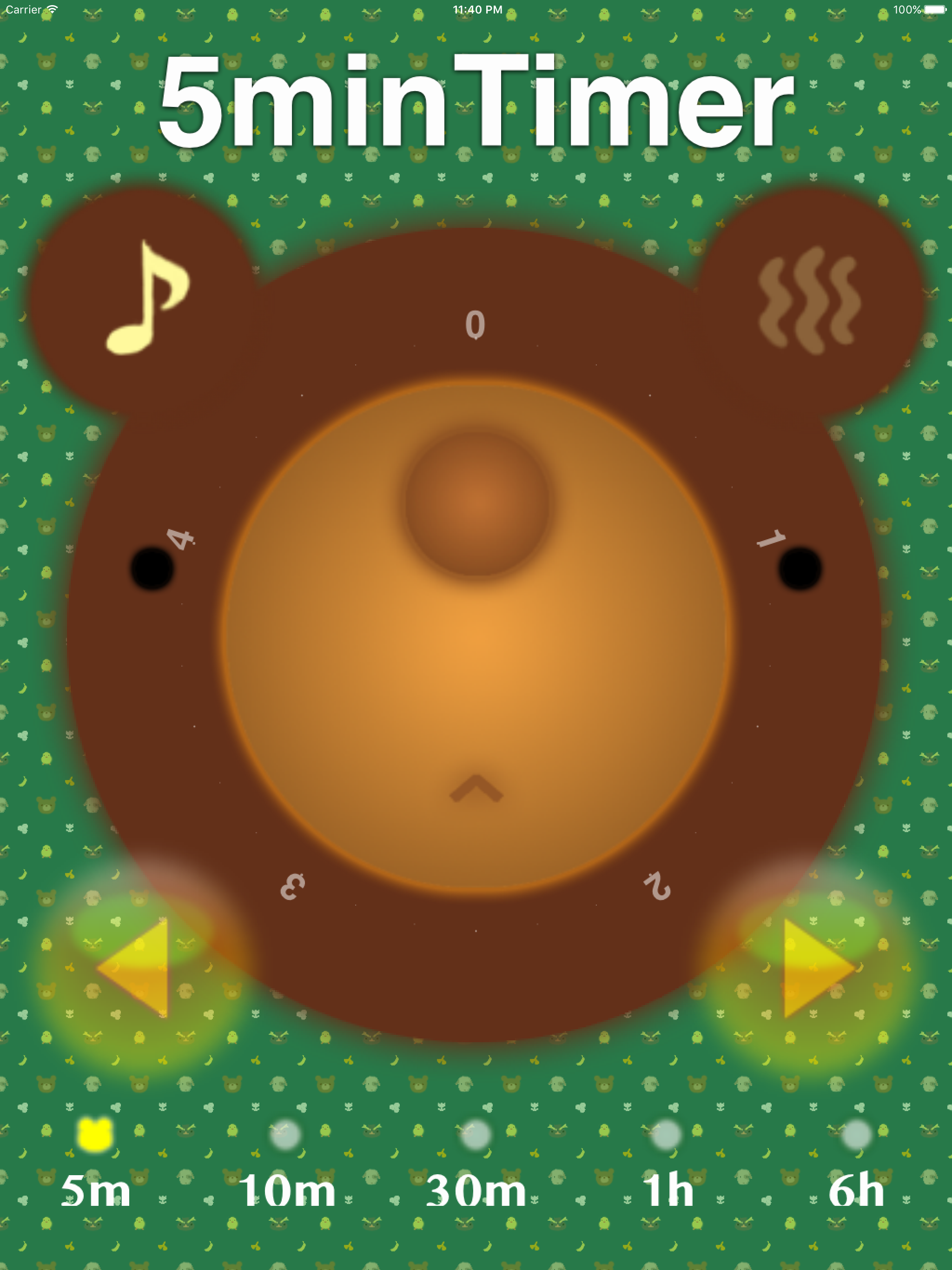 Kuma Timer - Bear's Face Timer