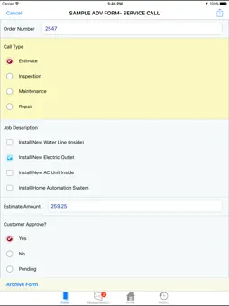 Advanced Wireless Forms screenshot 7