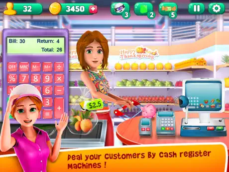 Thanksgiving Supermarket Store - Time Managament