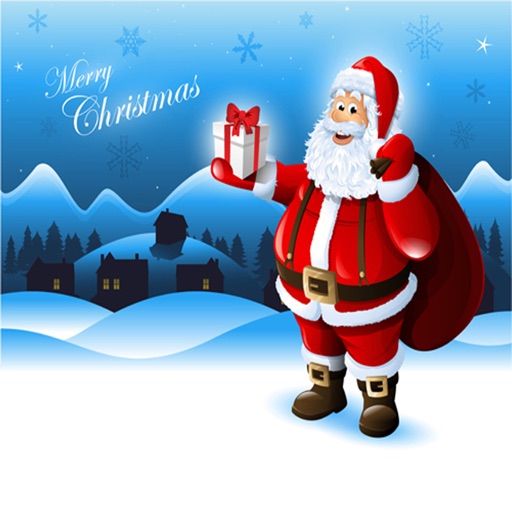 Sticker Santa Claus icon