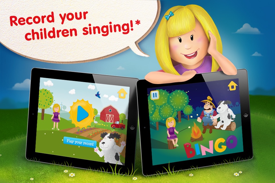 ABC Bingo Song for Kids: learn alphabet and phonics with karaoke nursery rhymes screenshot 2