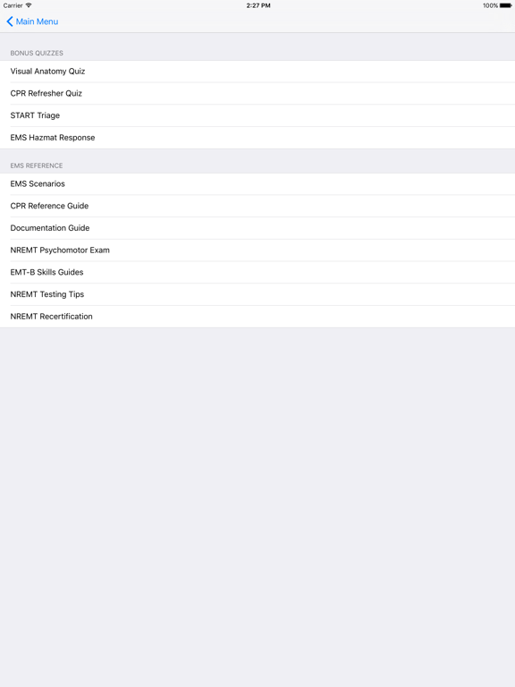 Screenshot #3 for EMT Academy Exam Prep