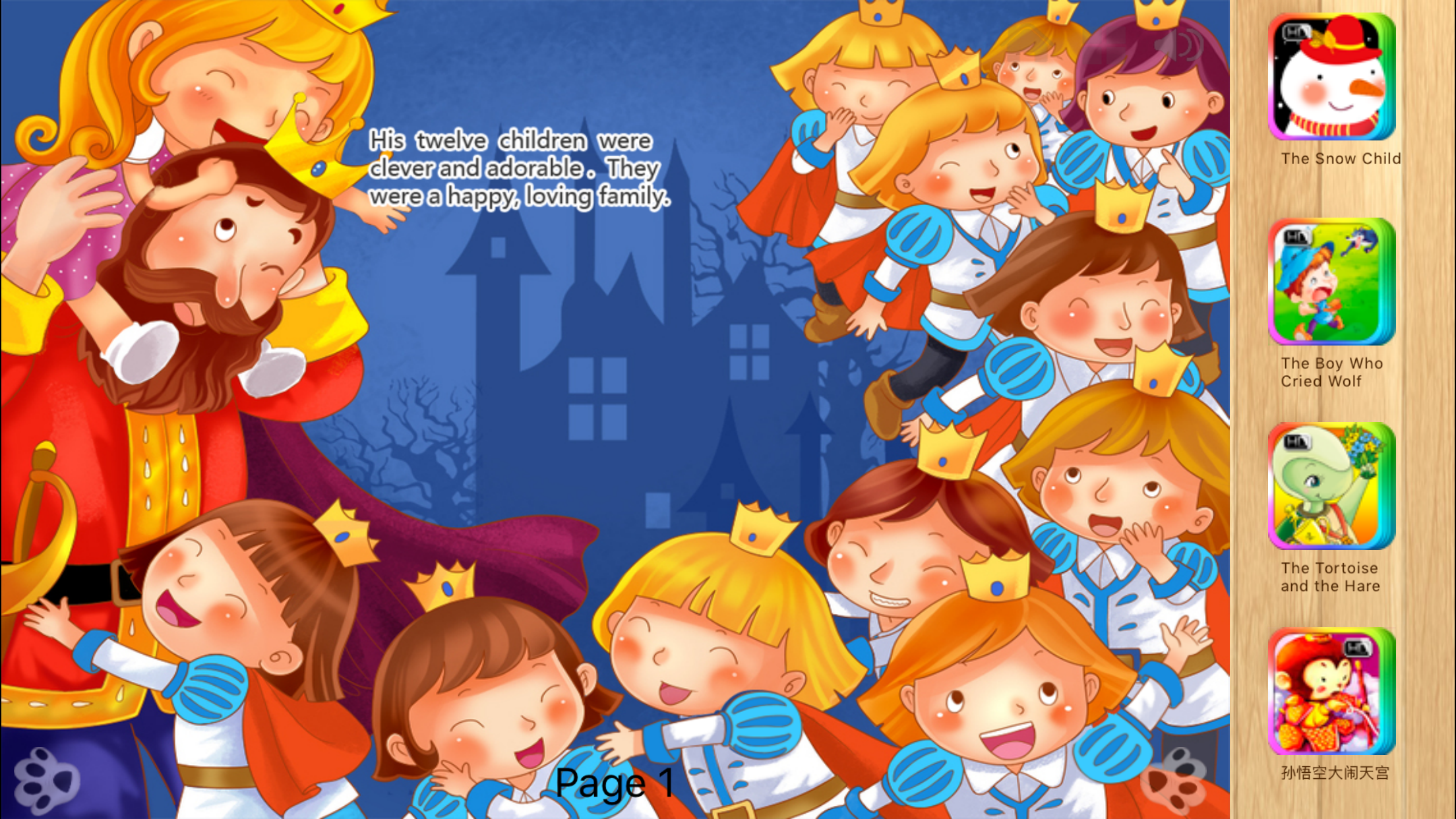 The Wild Swans - Bedtime Fairy Tale iBigToy