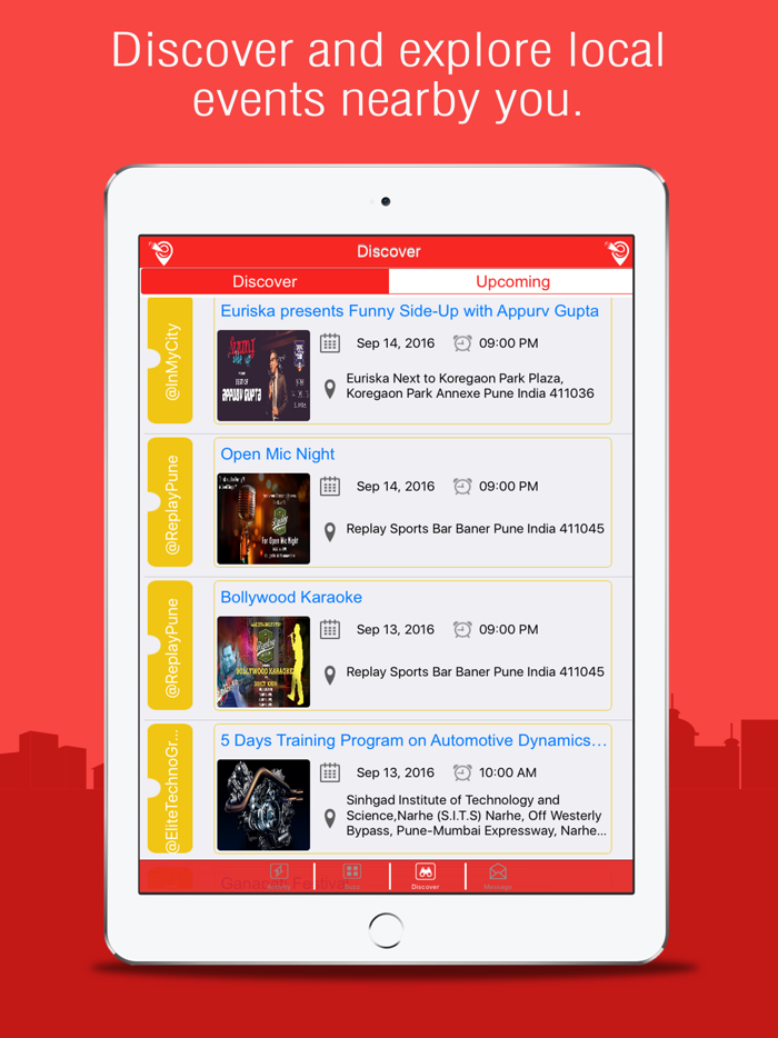 Evented - Explore Local Events
