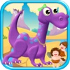 Dinosaur Dress Up Virtual Salon Makeover Kids Game