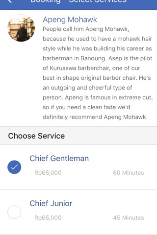 CHIEF Barbershop screenshot 2