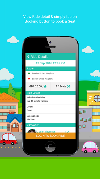 Screenshot #3 pour Ride Sharing Application