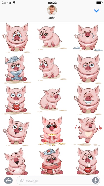 Pig - Stickers for iMessage