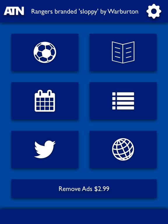 Screenshot #4 pour All The News - Rangers FC Edition