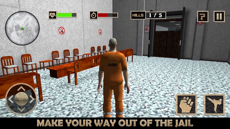 Prison Escape Combat Mission 2016: Criminal attack & Jail Break game