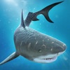 饥饿鲨鱼海洋杀手 - 袭击鳄鱼吃小鱼的怪物世界