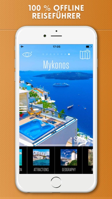Mykonos Reiseführer mit Offline Stadtplan & Karte für PC ...