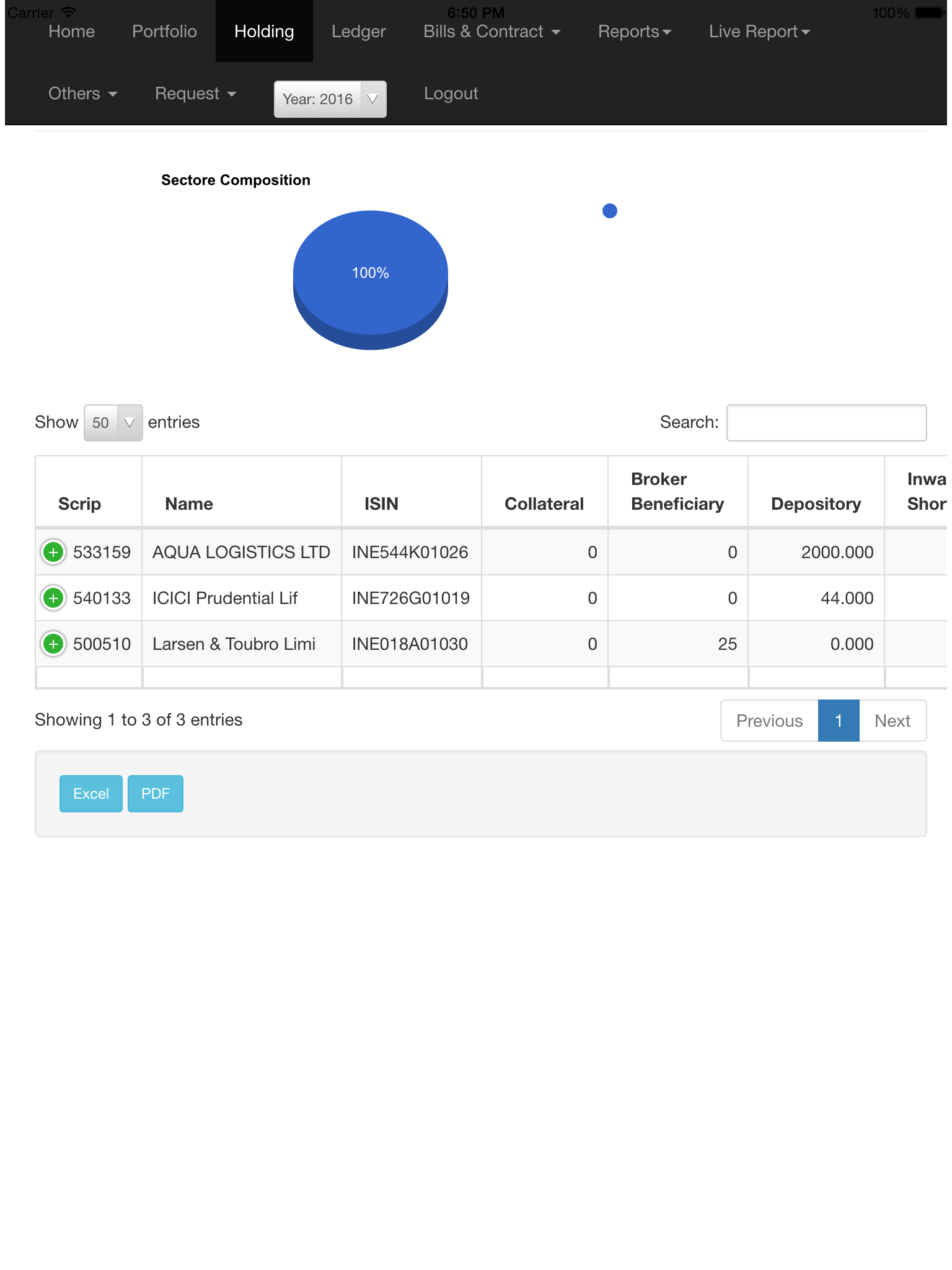 ARHAM SHARE BACKOFFICE screenshot 8