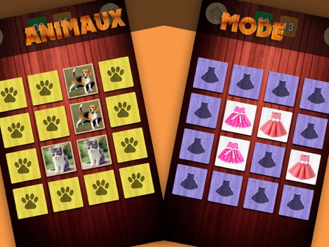 Screenshot #5 pour Jeux de mémoire gratuits pour fille garçon adulte