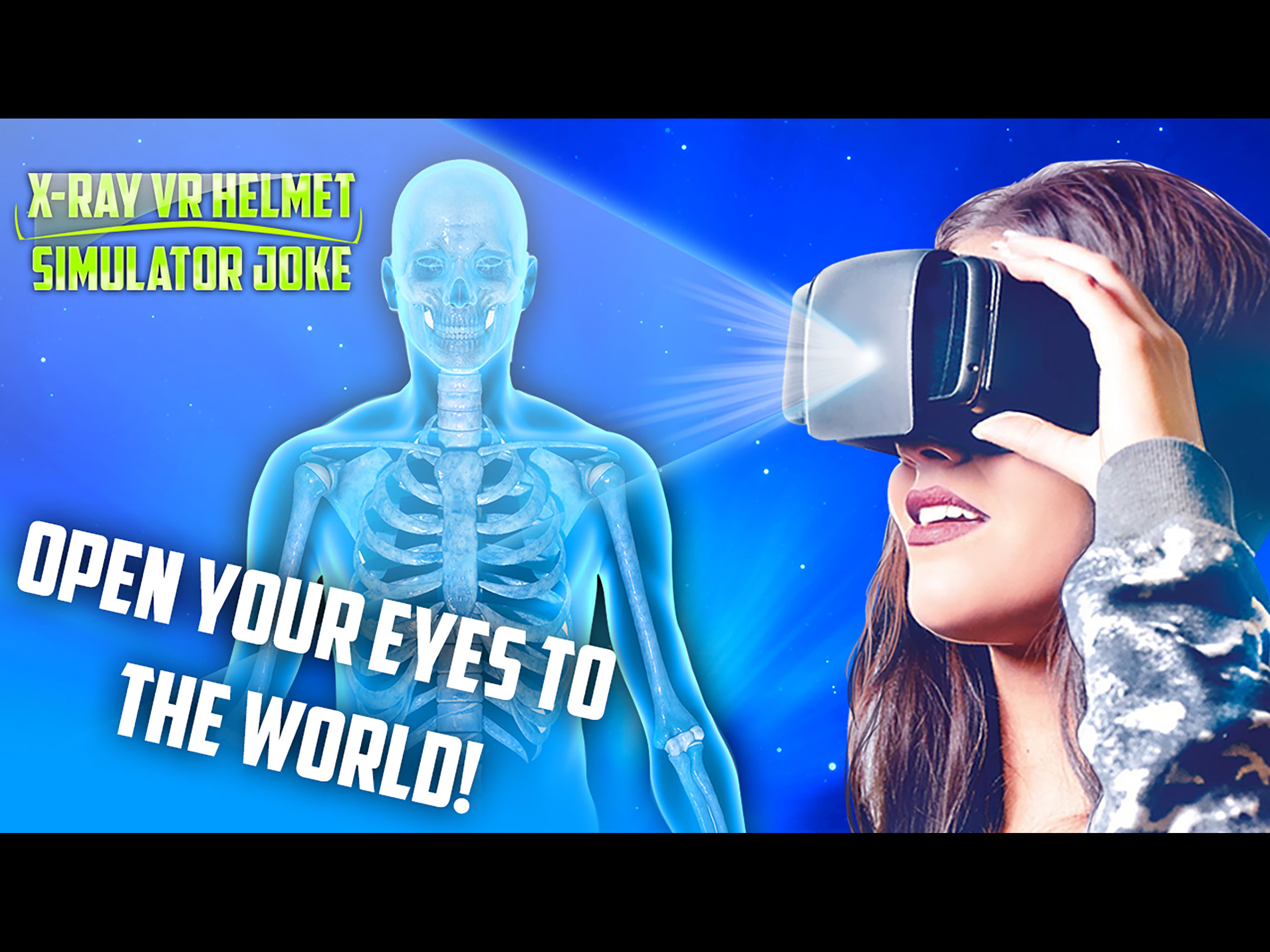 X-Ray VR Helmet Simulator Joke