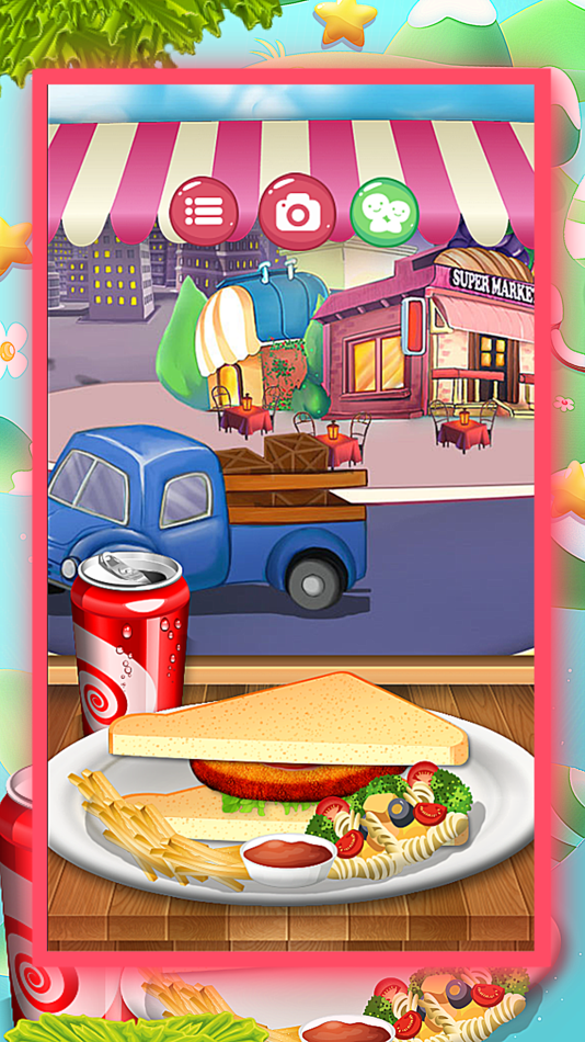 #4. Sandwich Maker Chef Crazy Game (iOS) 由: Anchalee Pradissook