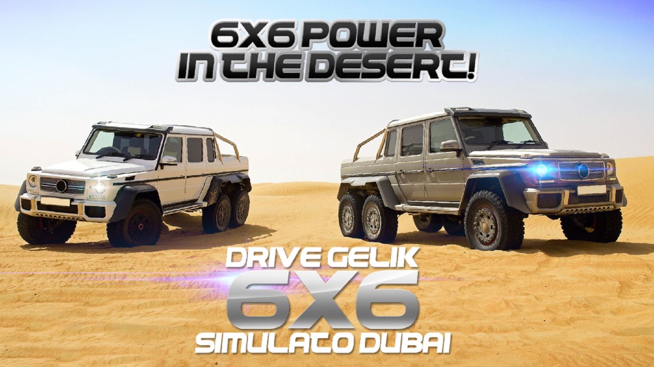 #3. Drive GELIK 6x6 Simulato Dubai (iOS) Por: Alina Sapolgina