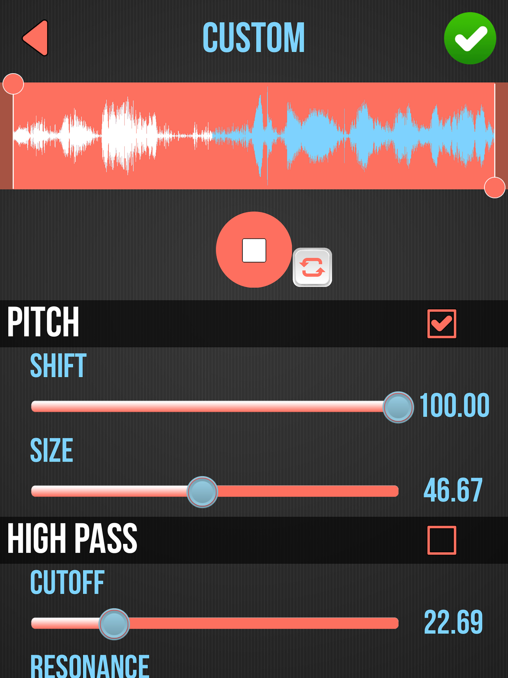 Voice Recorder and Editor – Best Voice Changer and Ringtone Maker with Cool Sound Effects screenshot 8