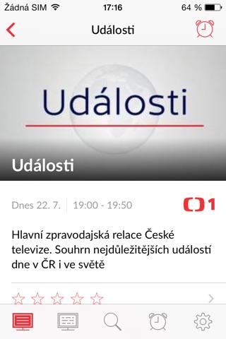 TV program Blesk.cz screenshot 4