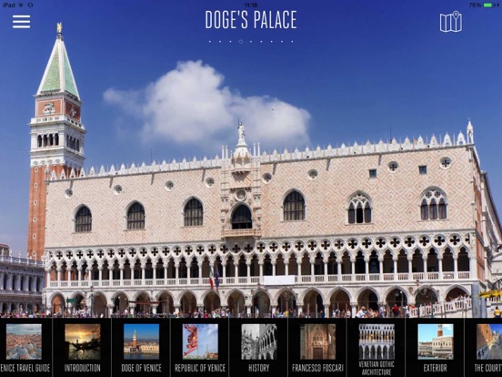 Doge's Palace Visitor Guide of Venice Italy iPad screenshot
