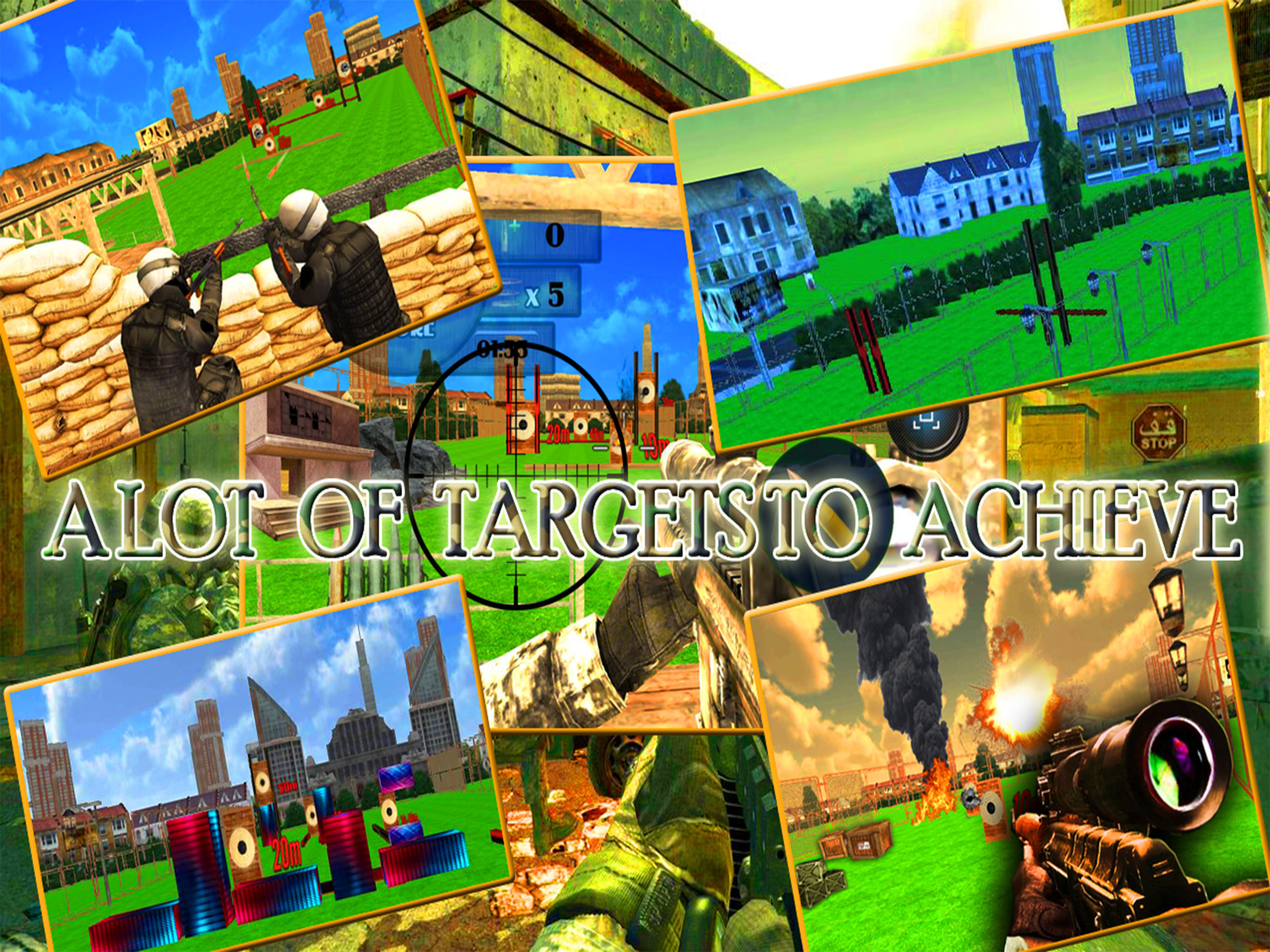 Elite Commando Training Sniper Shooter : free game