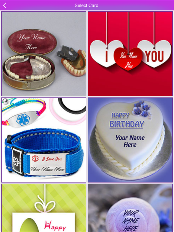 Stylish Name Maker iPad screenshot