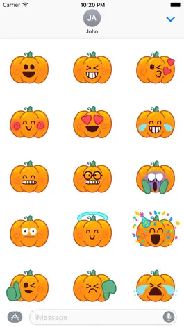 Game screenshot Jack-o-Moji Stickers by Mojimade mod apk