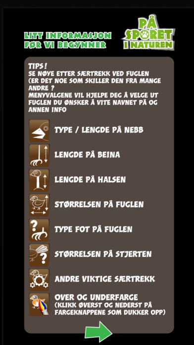 Screenshot #1 pour Fugler I Naturen