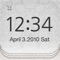 LCD Clock HD (for iPad) is a full-featured digital clock & calendar combination display application